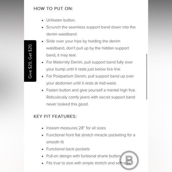 Blanqi Maternity Denim, 14 - Picture 13 of 16